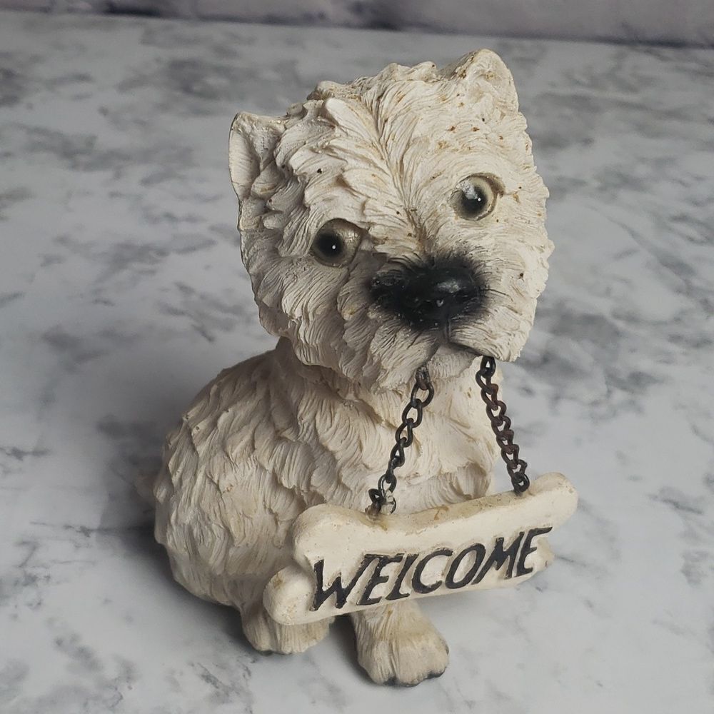 Vintage Westie Dog Welcome Decor‎